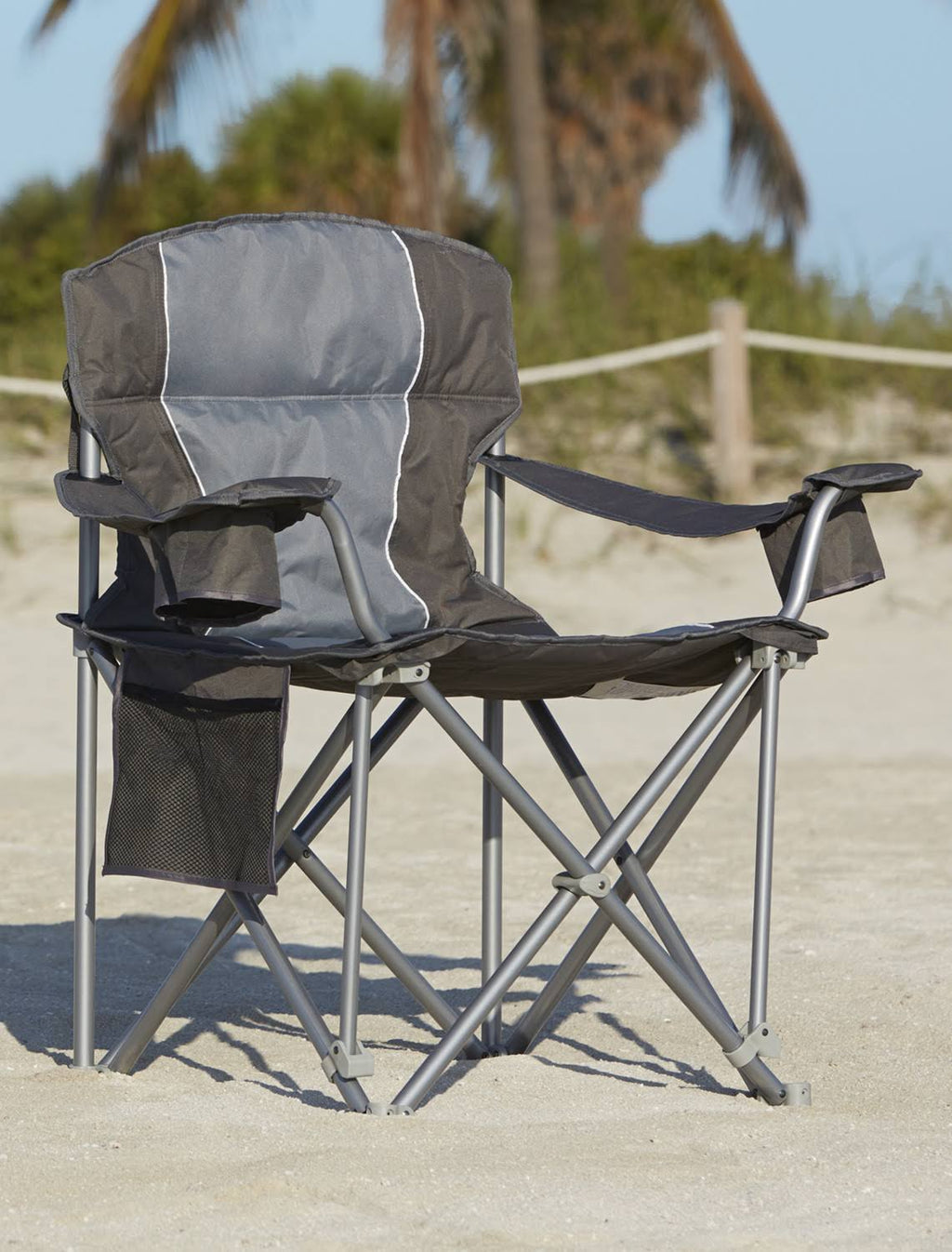 Heavy-Duty Portable Chair (Charcoal) O810641