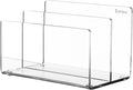Acrylic Monitor Stand with Keyboard Storage, Clear, Pack of 2 L980