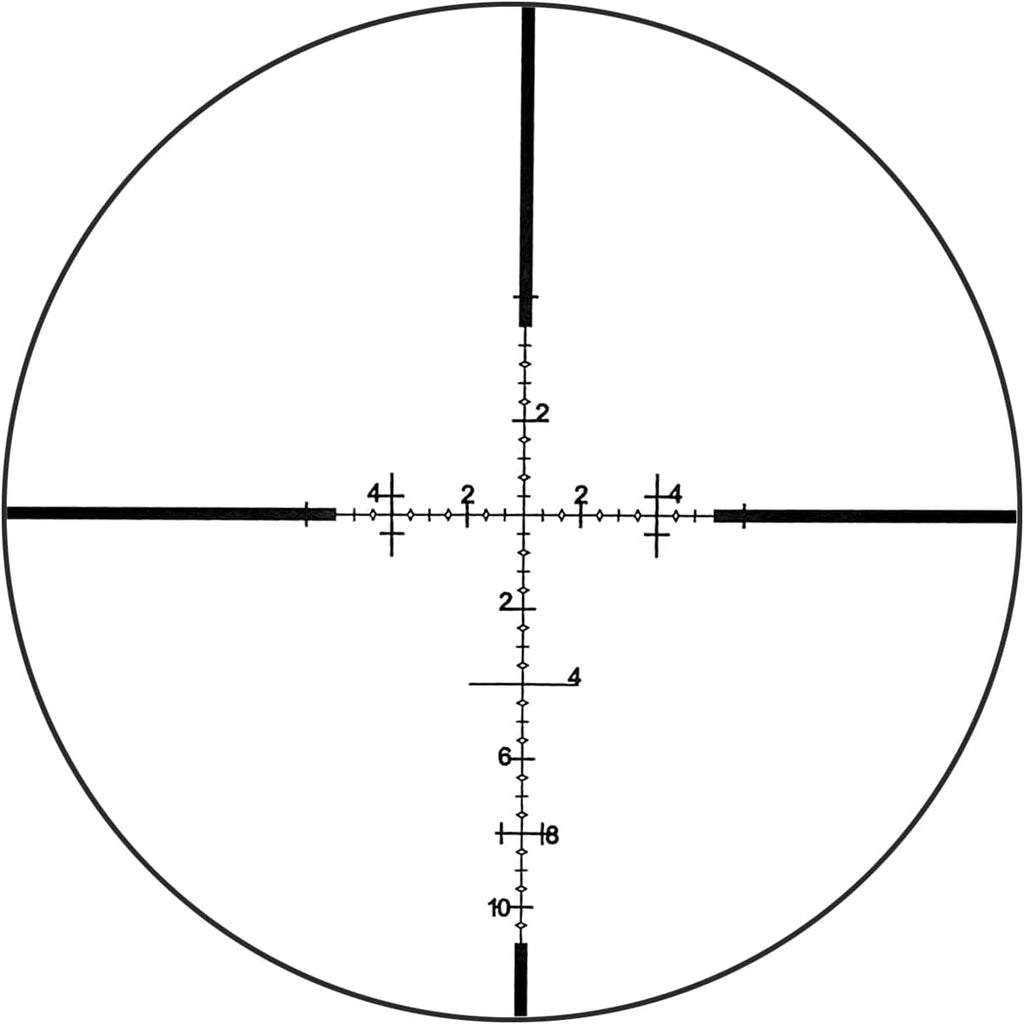 1-5x24 Rifle Scope SFP Tactical Optic Sight with Adjustment Lock Includes Scope Mount Rear Optical Glass Pack of 2 P250