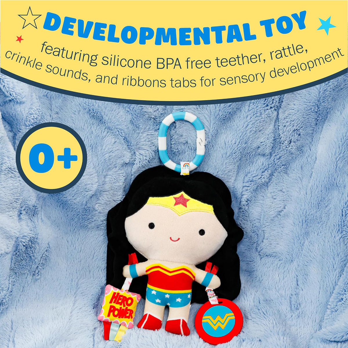 DC Wonder Woman 7 Inch Plush Activity Toy T269760