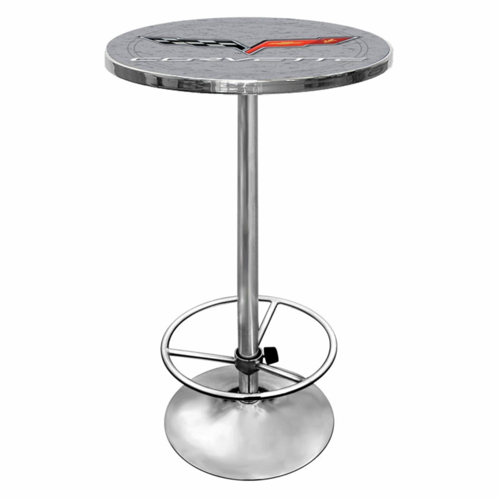 Silver Pub Table Q2974