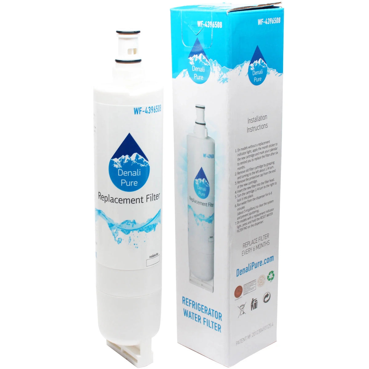 3-Pack Replacement Refrigerator Water Filter Cartridge M6854