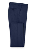 Classic Fit Windowpane Navy Wool Suit N4162