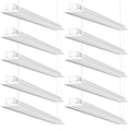 10 Pack Flat LED Shop Light Fixture 40W 5000K Daylight V80454