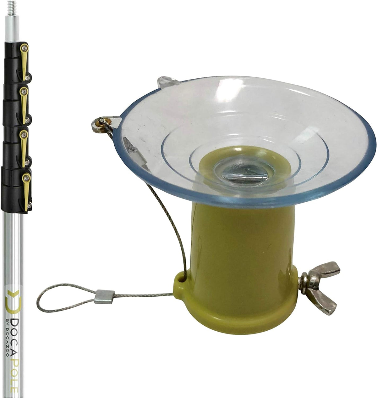 6-24 Foot Extendable Telescopic Extension Pole P71337
