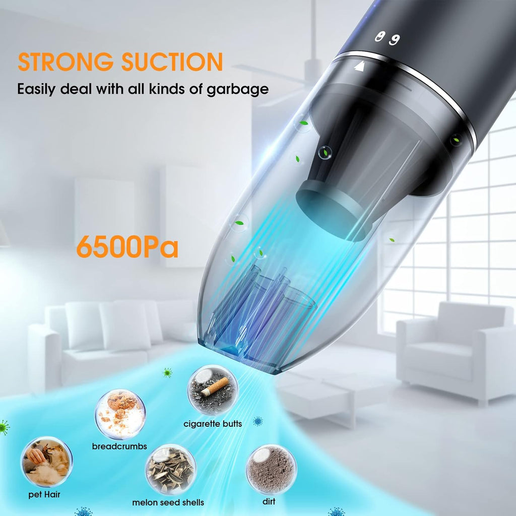 Gray Cordless Handheld Car Vacuum C77141