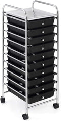 10-Drawer Rolling Storage Cart P621